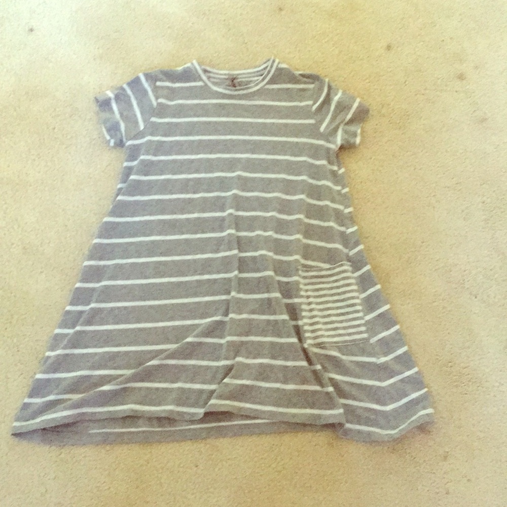 Striped T-shirt dress